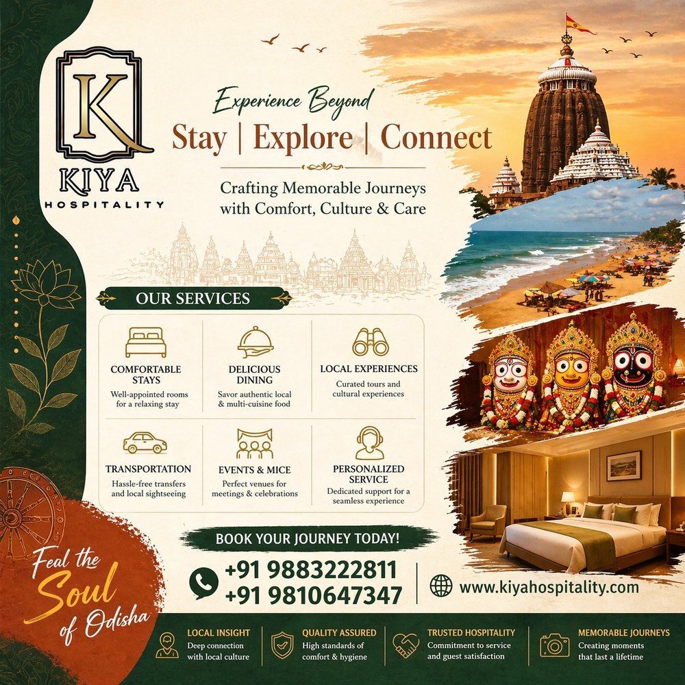 Kiya Hospitality Odisha creative